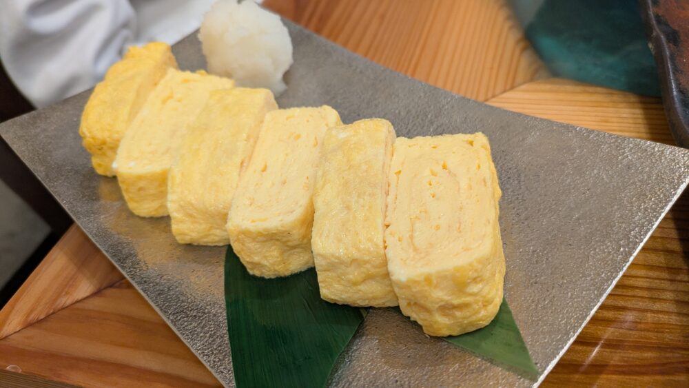 肴酒笑処五十嵐の出汁巻き玉子