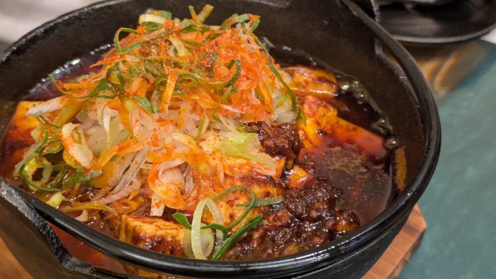 肴酒笑処五十嵐の麻婆豆腐