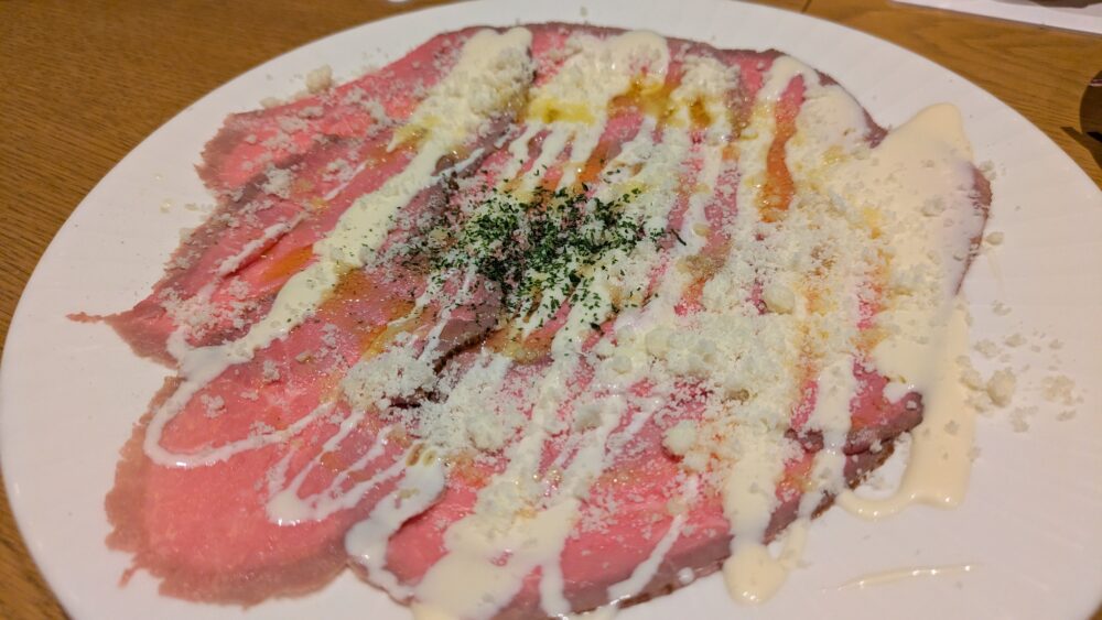 ブルヴァール・トーキョーのローストビーフ