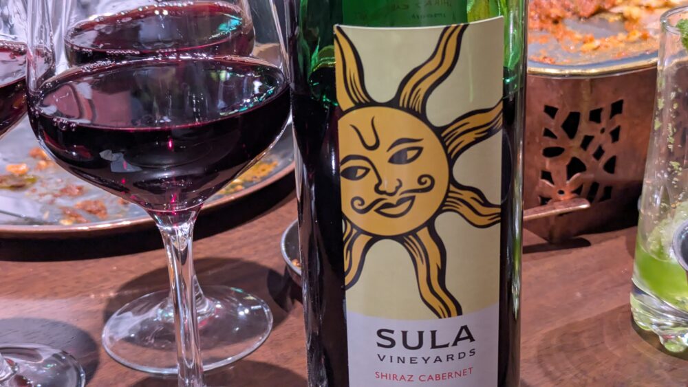 バンゲラズキッチンの赤ワイン