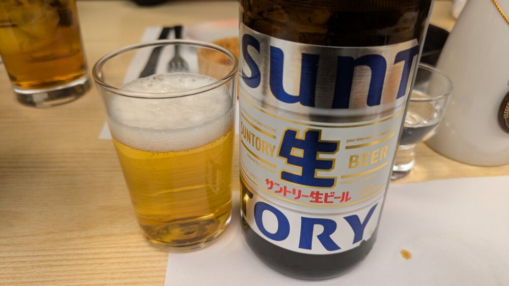 こんごう庵湯島店のサントリー生