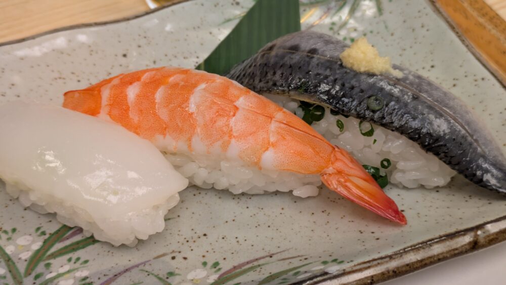 こんごう庵湯島店のにぎり寿司