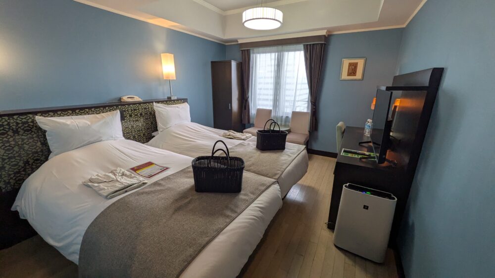 モントレラスール大阪のツインルーム