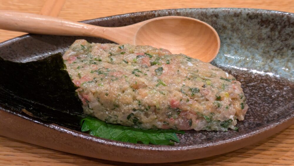 伊々のぶりなめろう