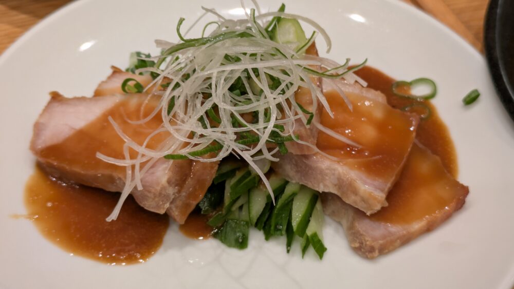 伊々の自家製焼き豚