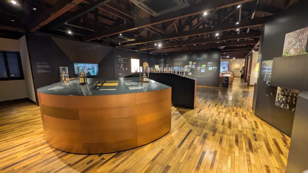 サントリー山崎蒸留所のミュージアムは素敵