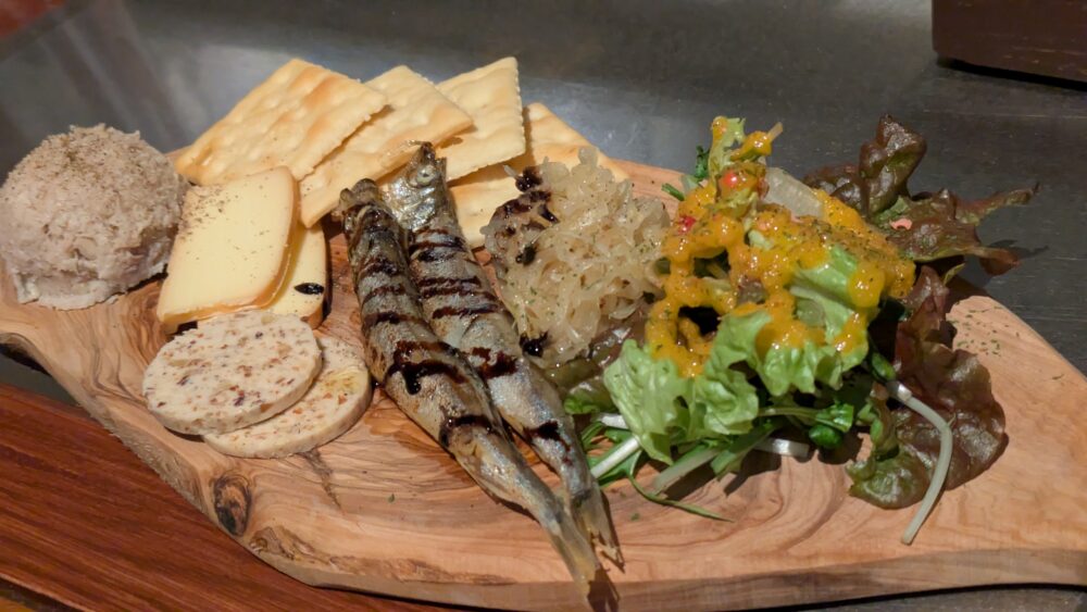 ハイバリー ザ ホーム オブ ビアの盛り盛りプレート