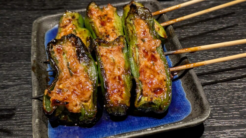 富吉のピーマン肉詰め