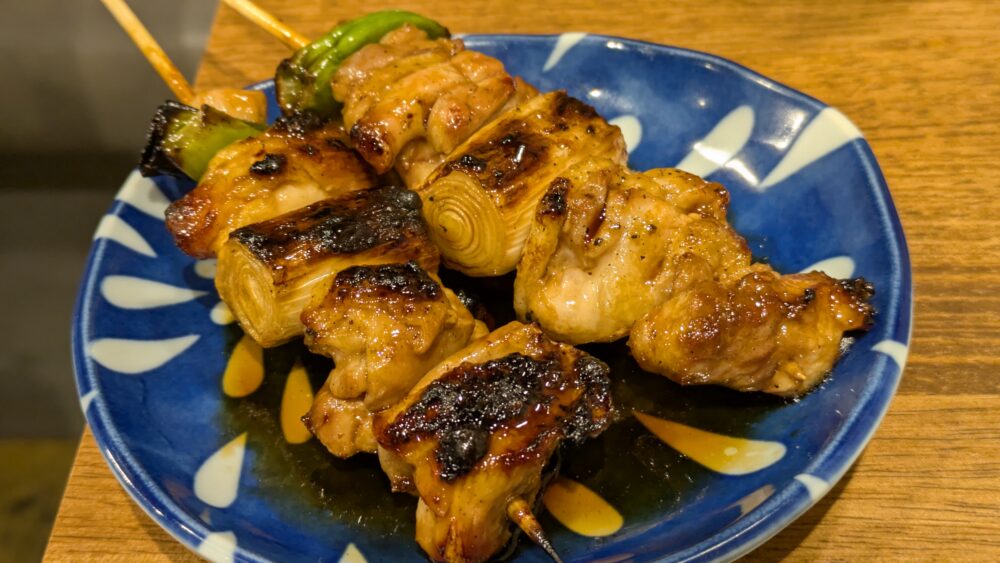 焼き鳥居酒屋鶏と酎ハイとり巣神田のねぎま