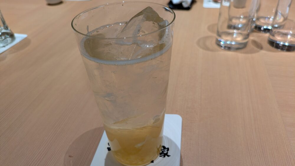 お魚総本家銀座店の塩レモンサワー