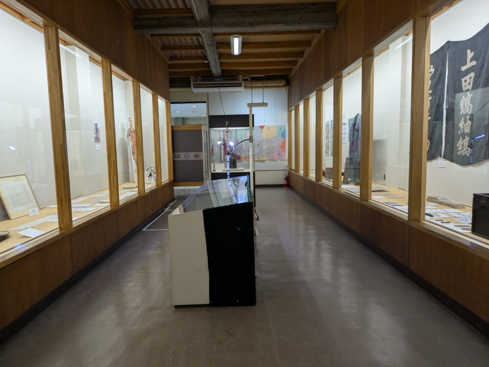 上田市立博物館の展示