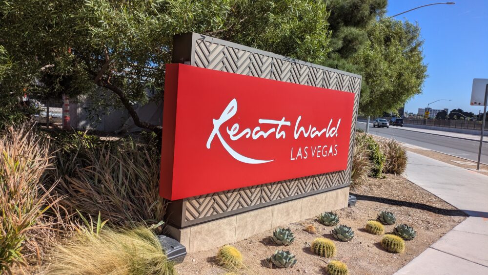 ヒルトンラスベガスのサイン