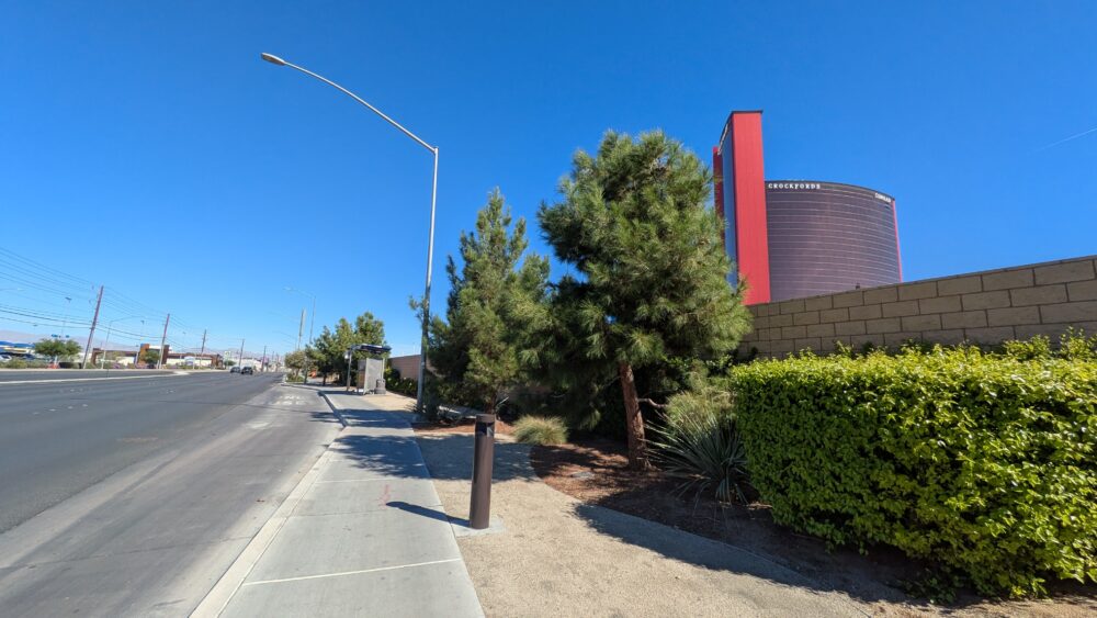 ヒルトンラスベガスの周回コースは快適