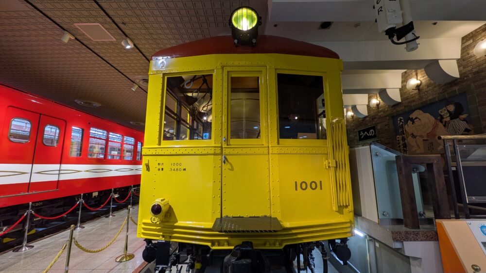 地下鉄博物館の銀座線