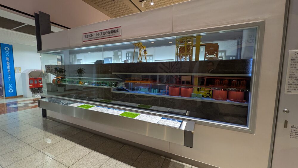 地下鉄博物館の模型