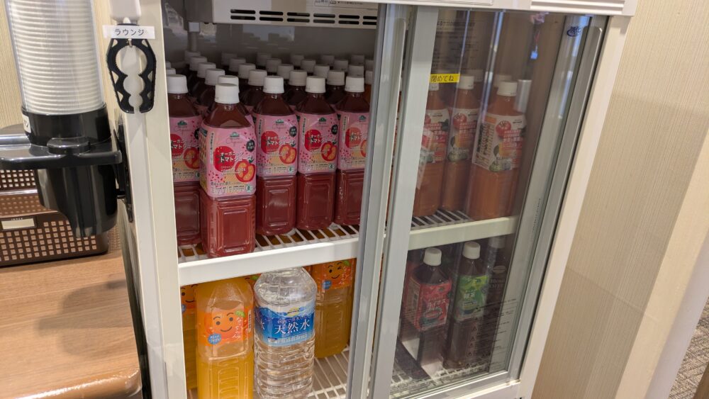 イオンスタイルニッケコルトンプラザ店のイオンラウンジのドリンク