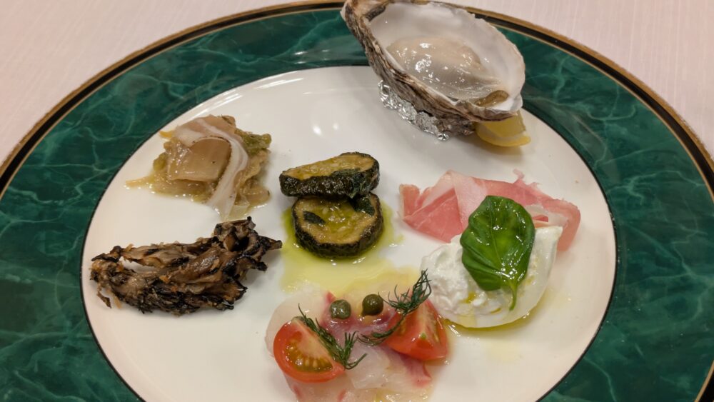 リストランテピッツェリアジャンカルロトウキョウ前菜