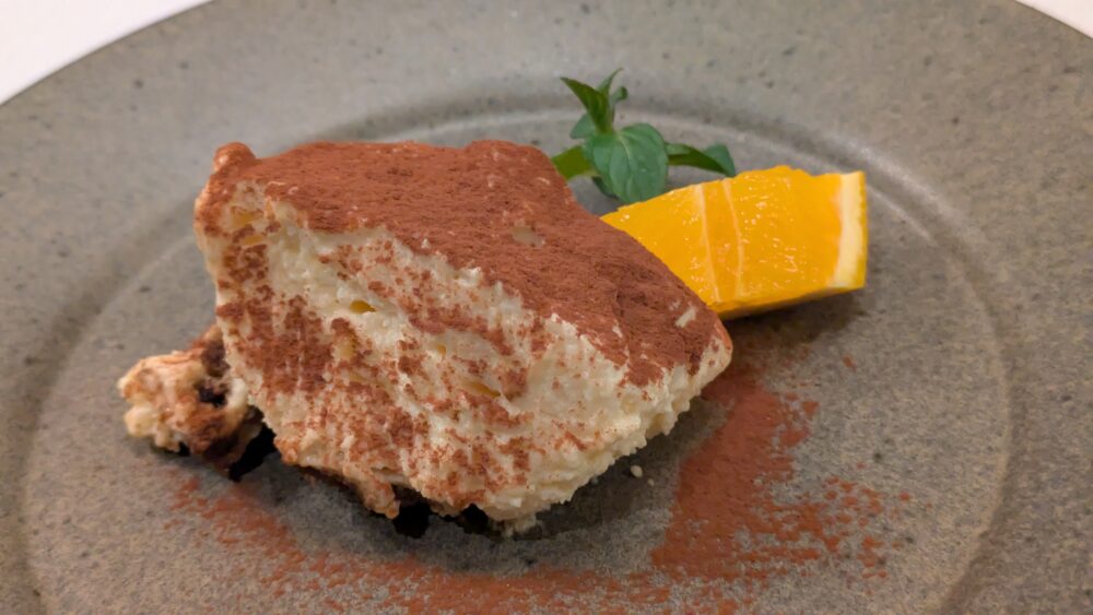 リストランテピッツェリアジャンカルロトウキョウのティラミス