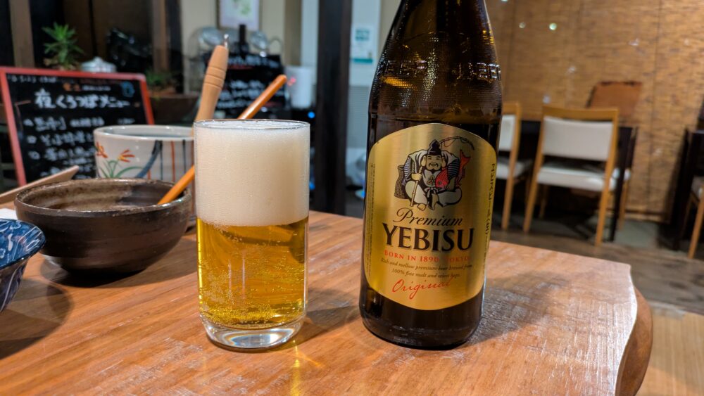 くろつぼのビール