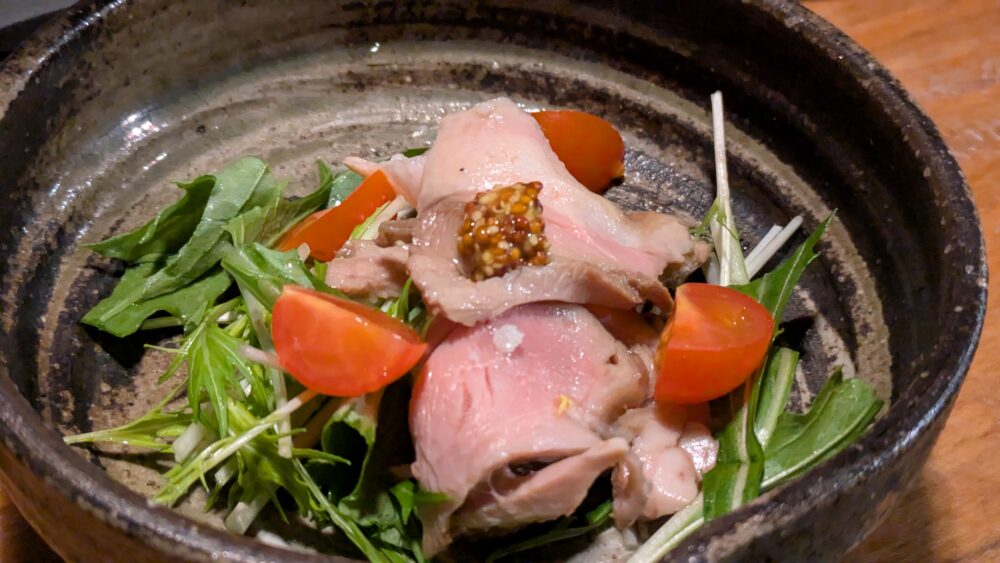 くろつぼの鴨手羽のロースト煮