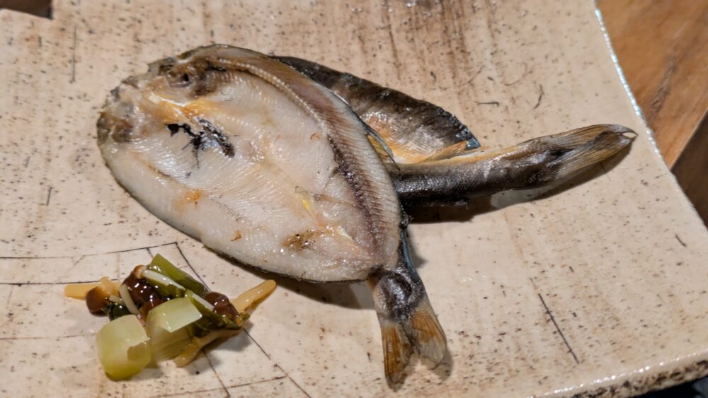 くろつぼの鮎の一夜干し