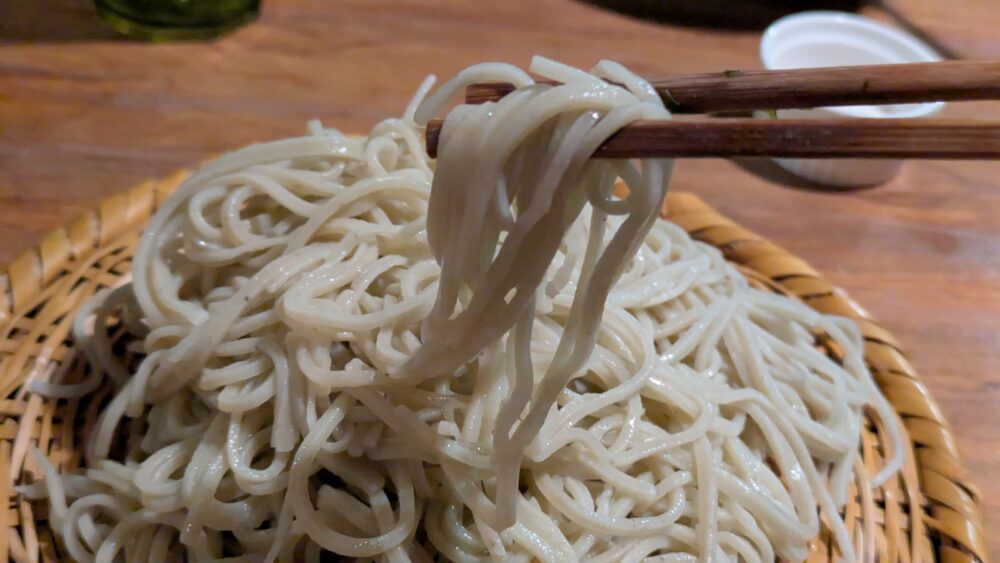 くろつぼのそばは絶品