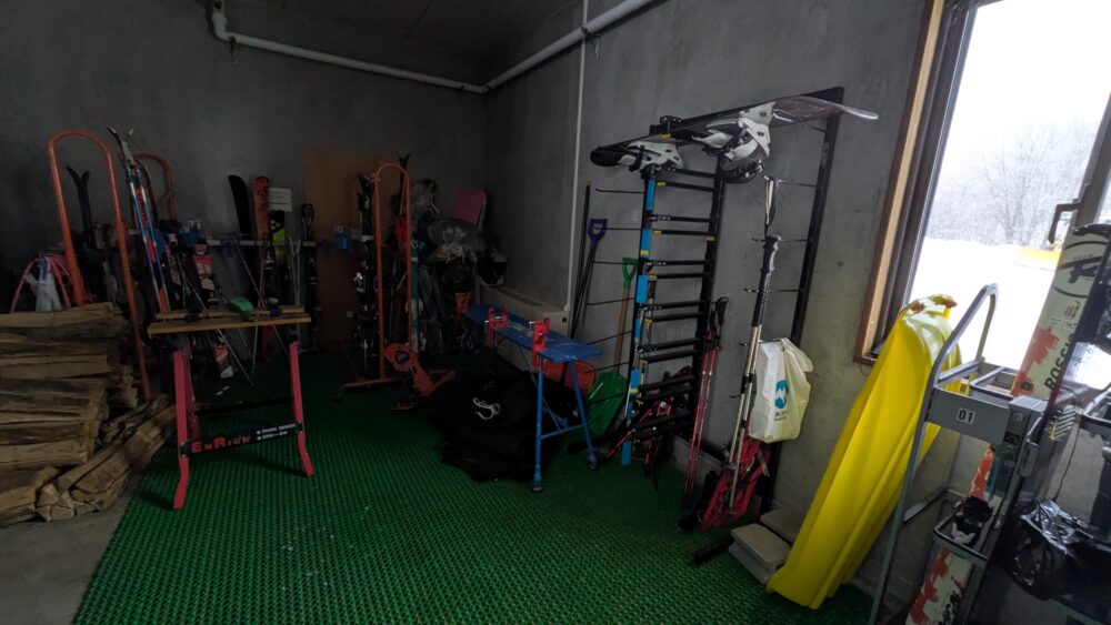 アクティブ峰の原の乾燥室