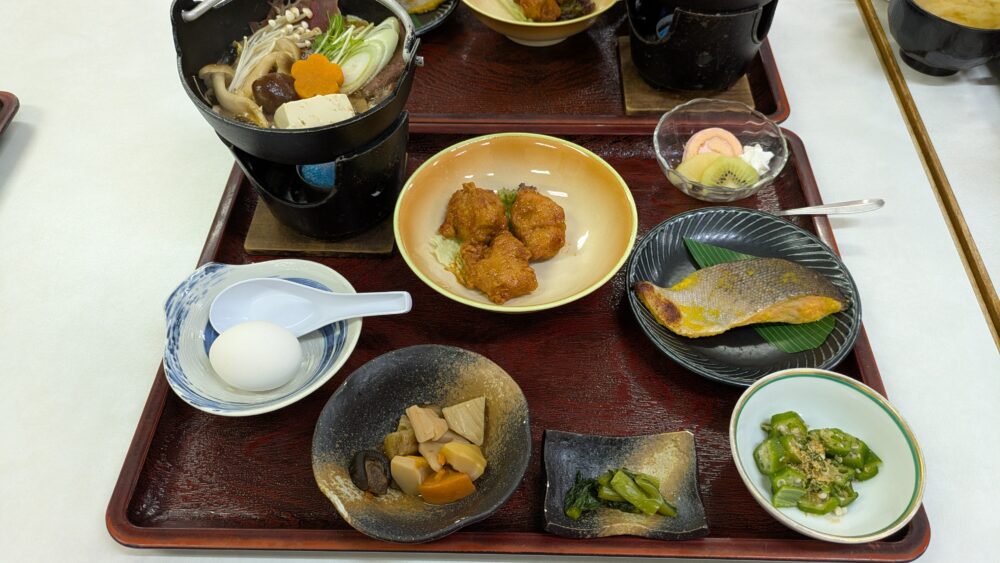 アクティブ峰の原の夕食