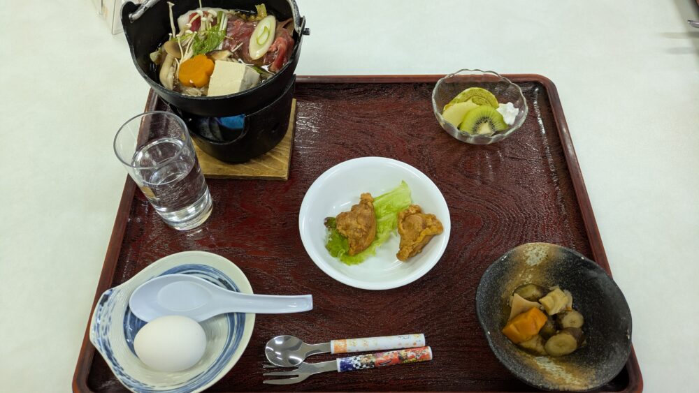 アクティブ峰の原の子ども用夕食