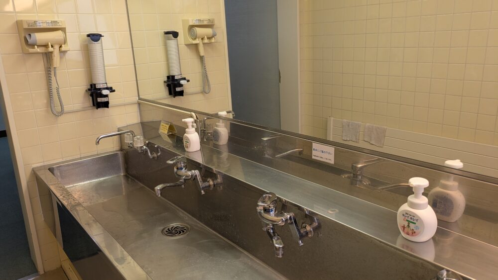 アクティブ峰の原の洗面台