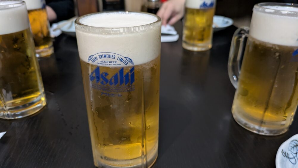 壇太のビール