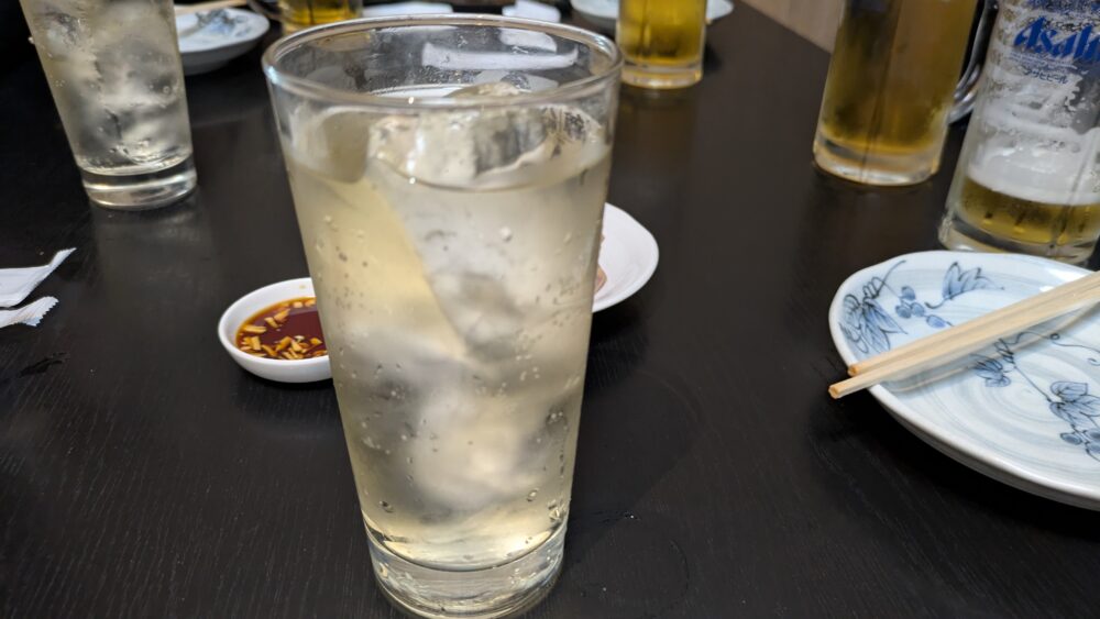 壇太の角ハイボール