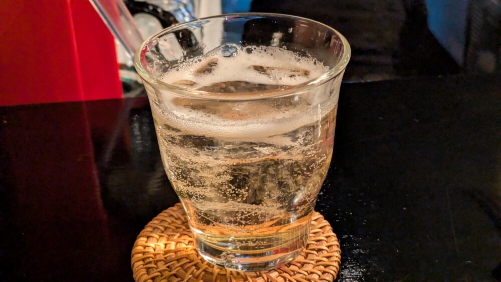 A-TRAINのフォアローゼズソーダ割り