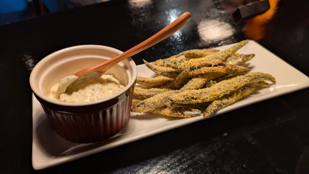 A-TRAINのきびなごの唐揚げ