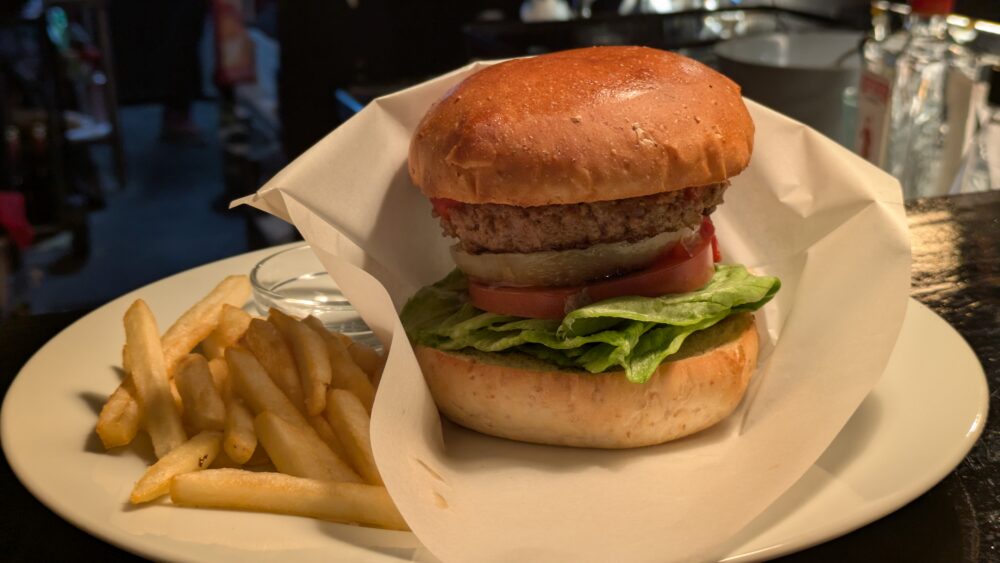 A-TRAINのハンバーガー