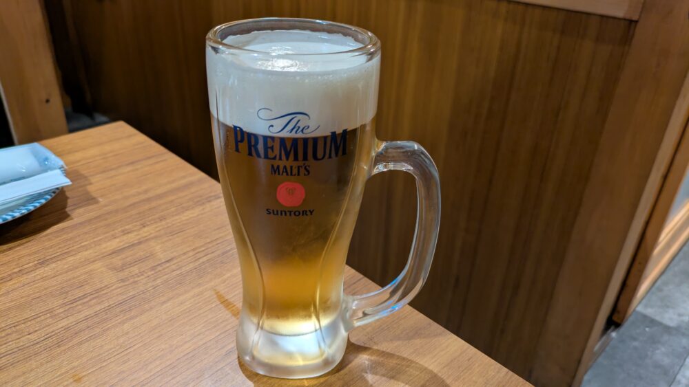 和み屋有楽町店のビール