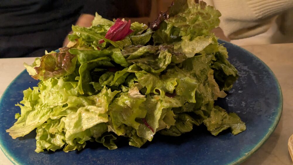 oceangoodtable渋谷 - オーシャングッドテーブルのバルサミコヴィネグレットのグリーンサラダ