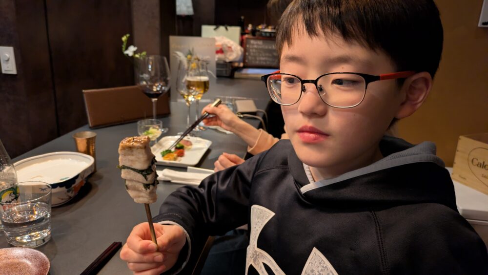 焼鳥とワインふじのキッズデーは子どもにも優しい