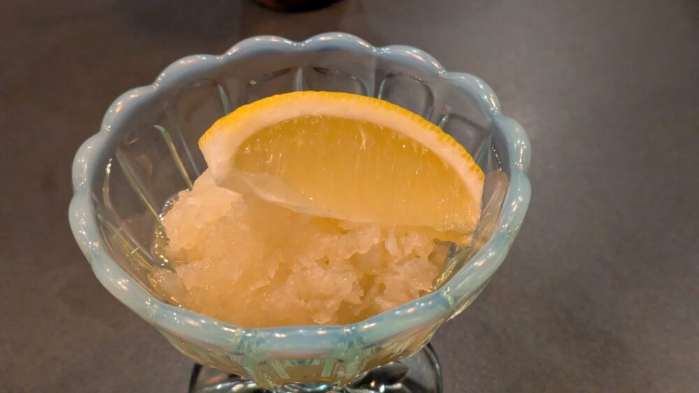 焼鳥とワインふじの大根おろし