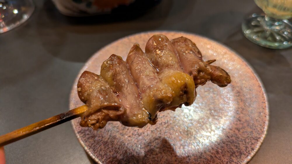 焼鳥とワインふじのハツ