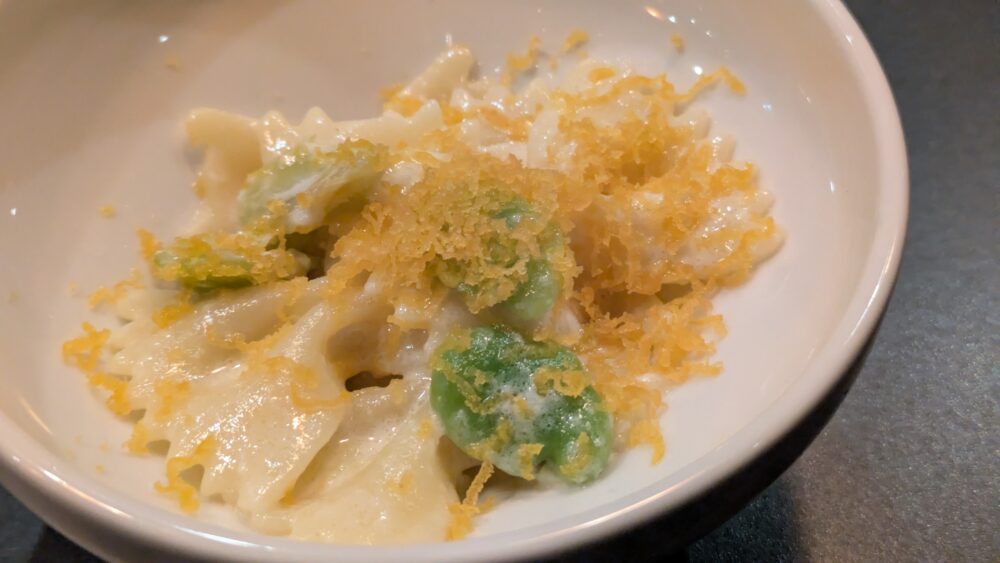 焼鳥とワインふじのパスタ