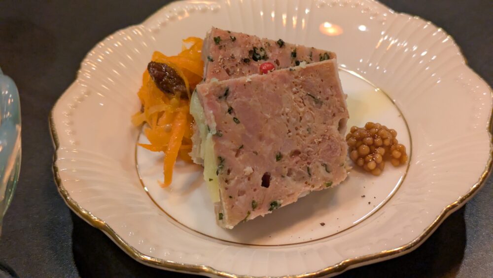 焼鳥とワインふじのパテドカンパーニュ