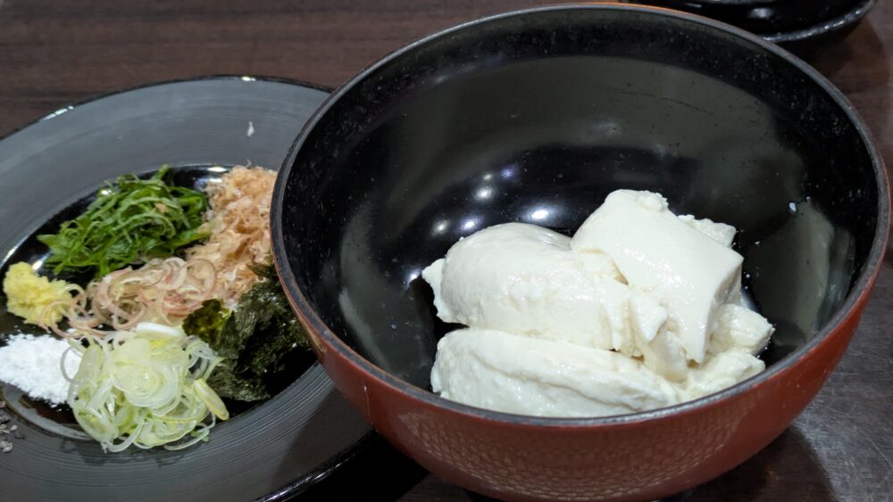 夏見屋の吟醸豆腐