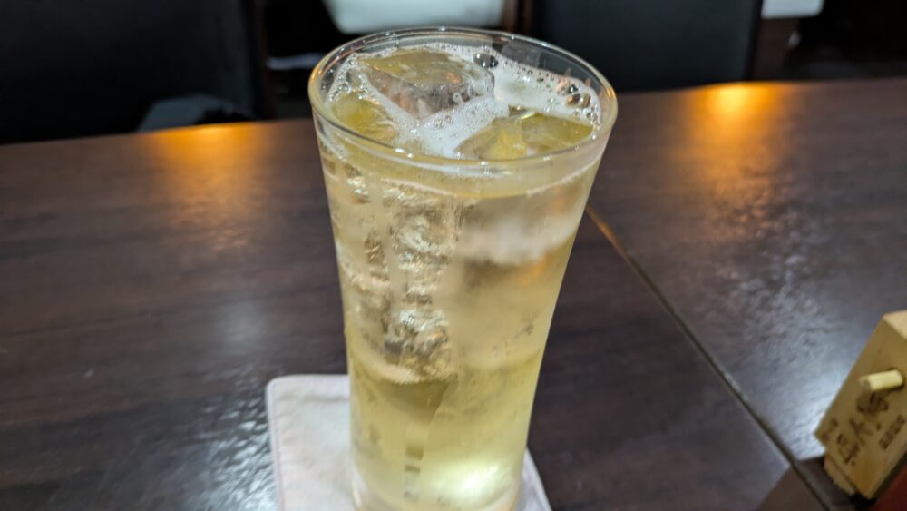 夏見屋のハイボール