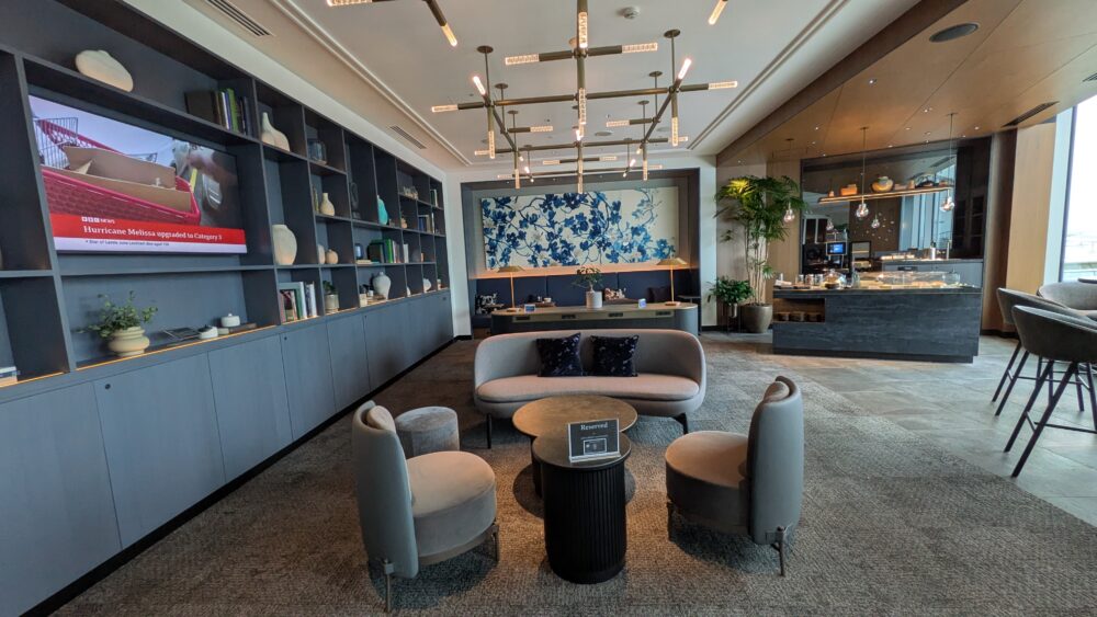 アメックスセンチュリオンラウンジ羽田の店内