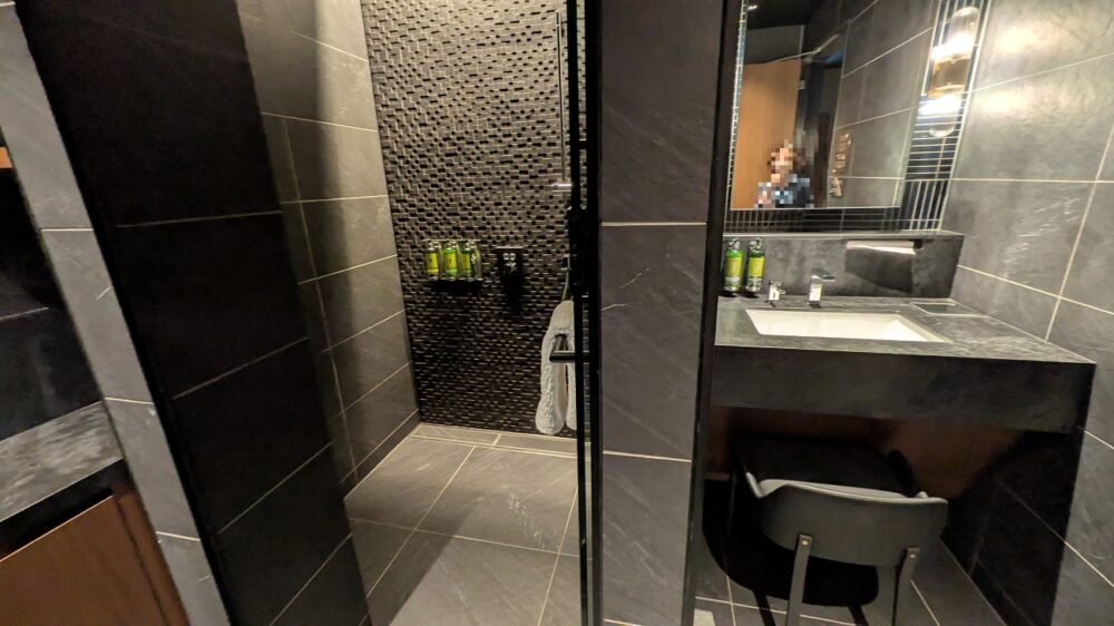 アメックスセンチュリオンラウンジ羽田のシャワールーム