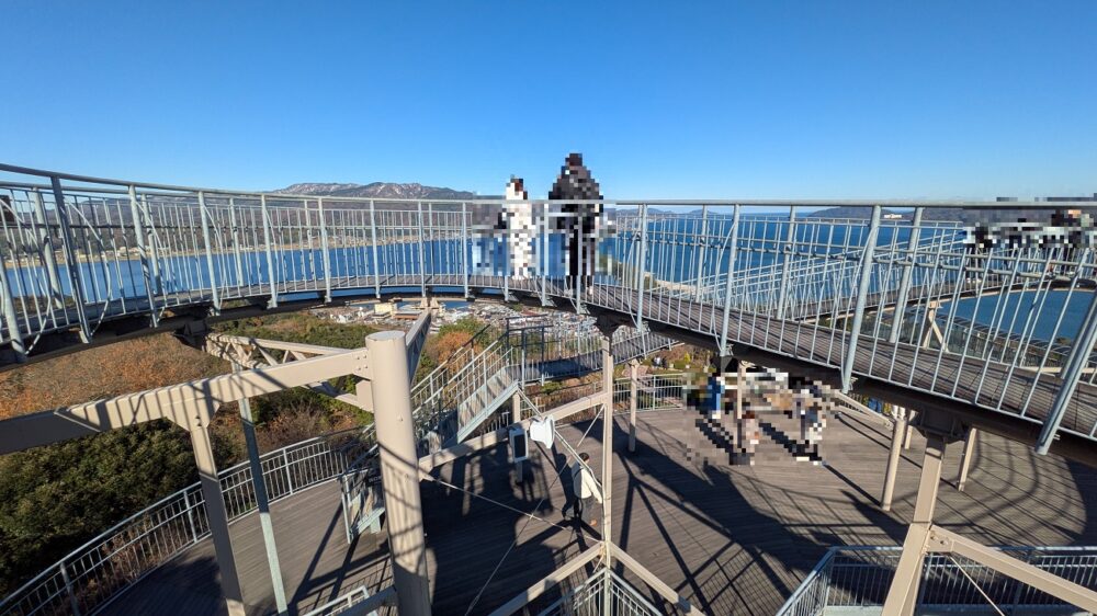 天橋立ビューランドの回廊