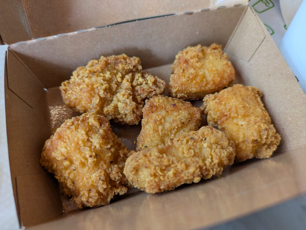 シェイクシャック東京国際フォーラム店のチキンバイツ