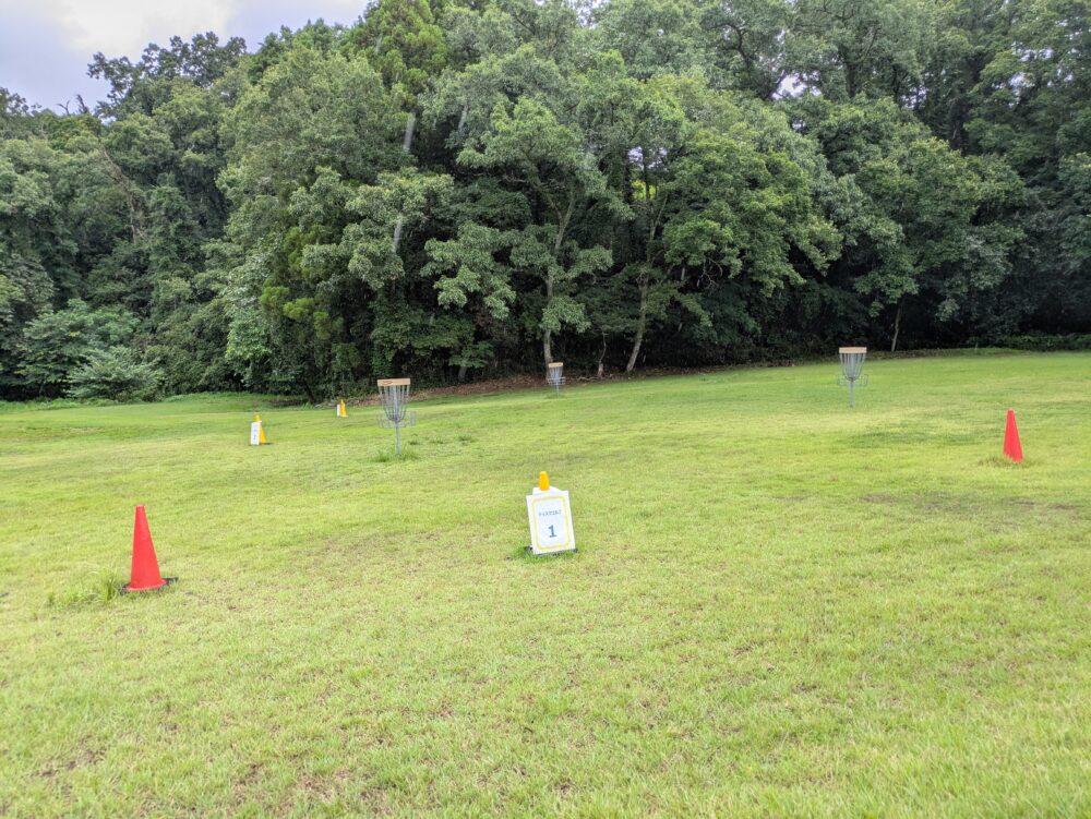 リソルの森のフライングディスクゴルフ