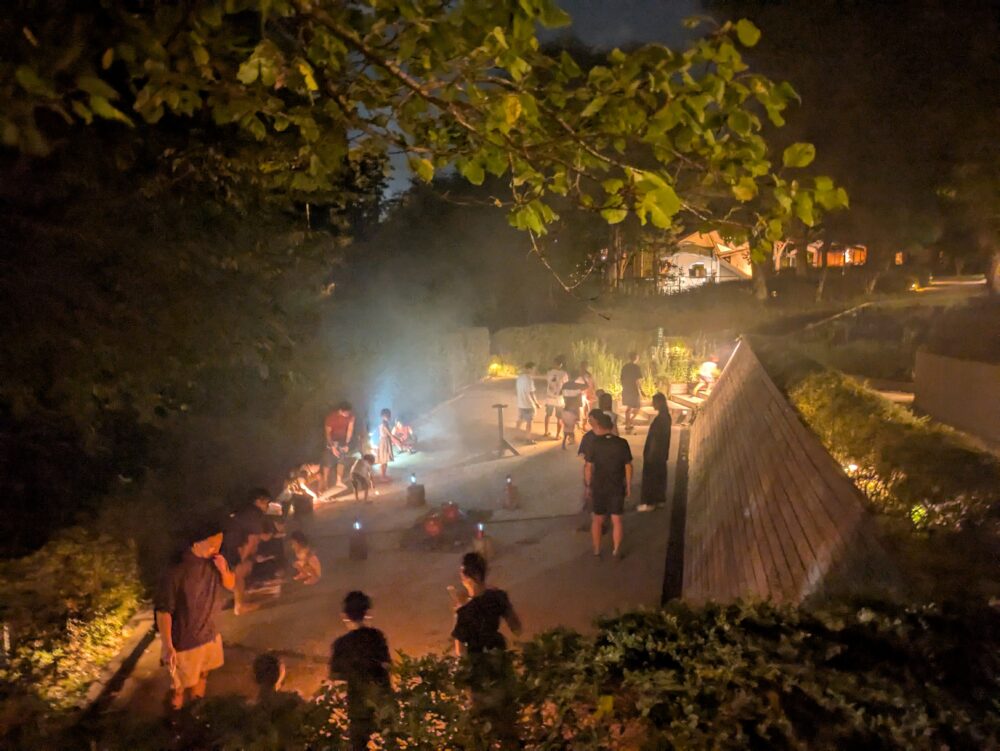 リソルの森の花火